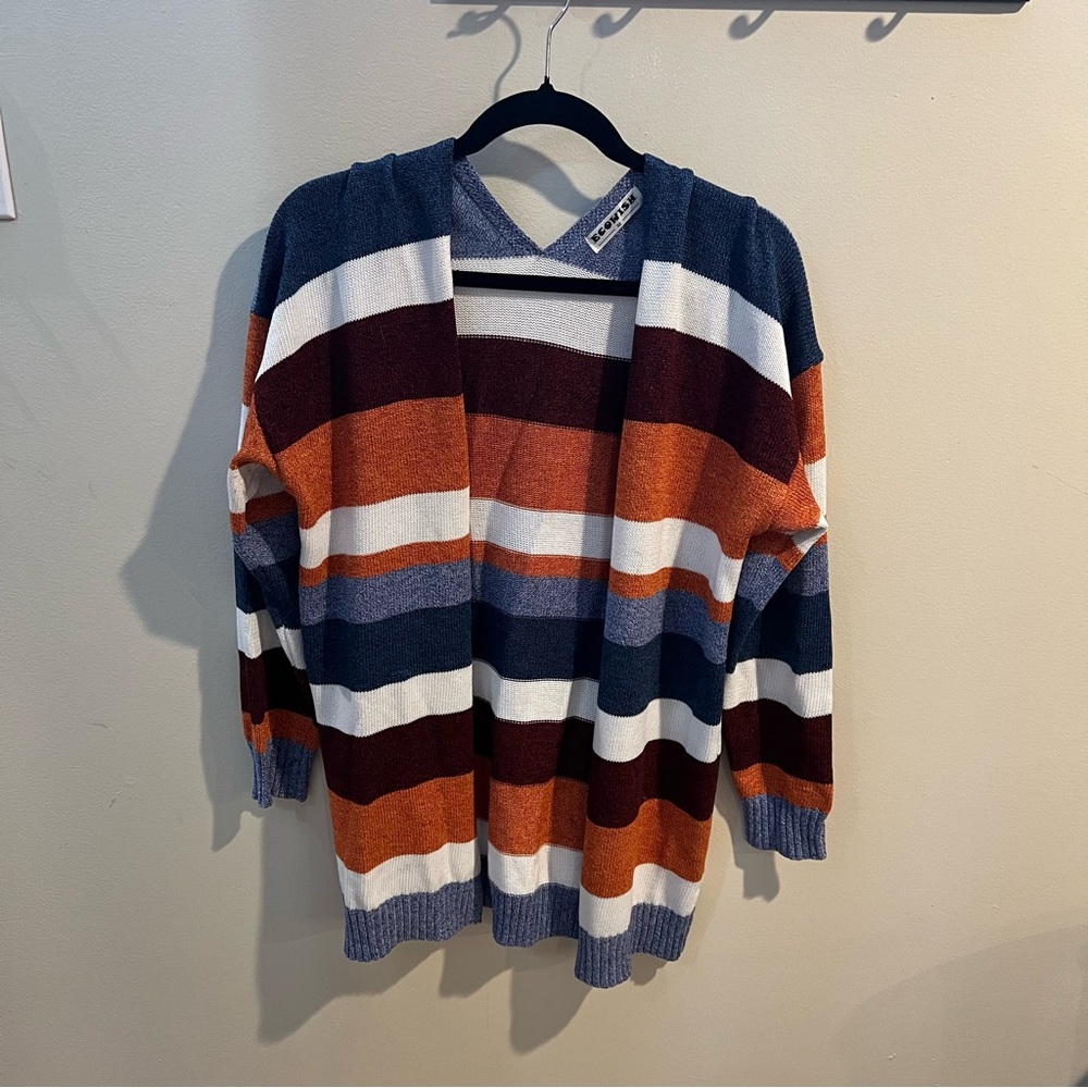 Wish Striped Cardigan - Multicolor